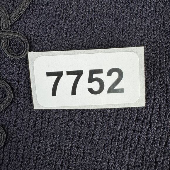 VTG Castleberry Embroidered Gold Bee Hive Buttons Knit Sweater Plus Size 14 - Picture 14 of 15